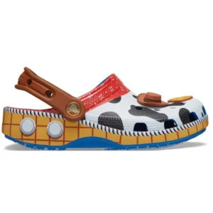 Sandália Crocs Toy Story Wood Infantil Branco Original