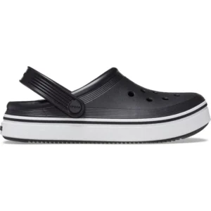 Sandália Crocs Off Court Clog Juvenil Black Original