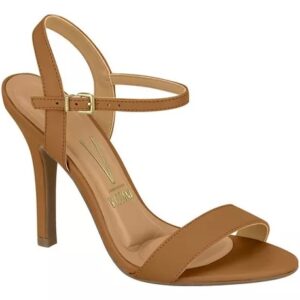 Sandália Salto Vizzano  Marrom Feminino